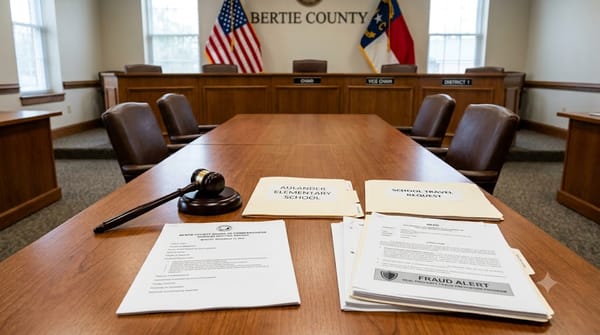 Bertie Commissioners to Review School Travel Request, Property Sale, and Fraud Alert Program