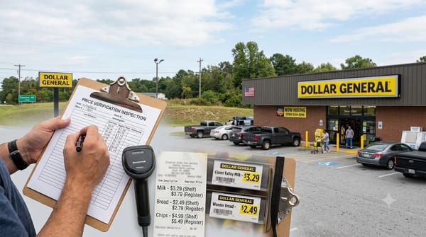 Camden Dollar General Among 16 NC Stores Fined for Scanner Errors